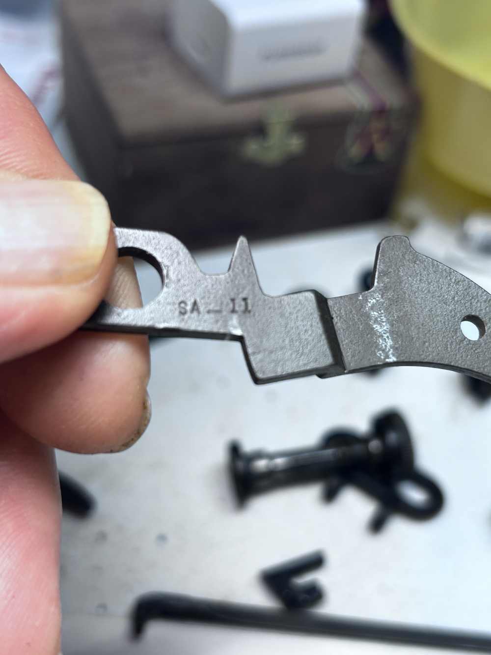 M1 GARAND PARTS SAFETY , TRIGGER-img-1