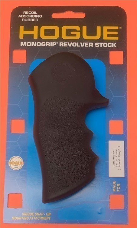 HOGUE 58000 MonoGrip Rubber for Dan Wesson 44 445 357-img-3