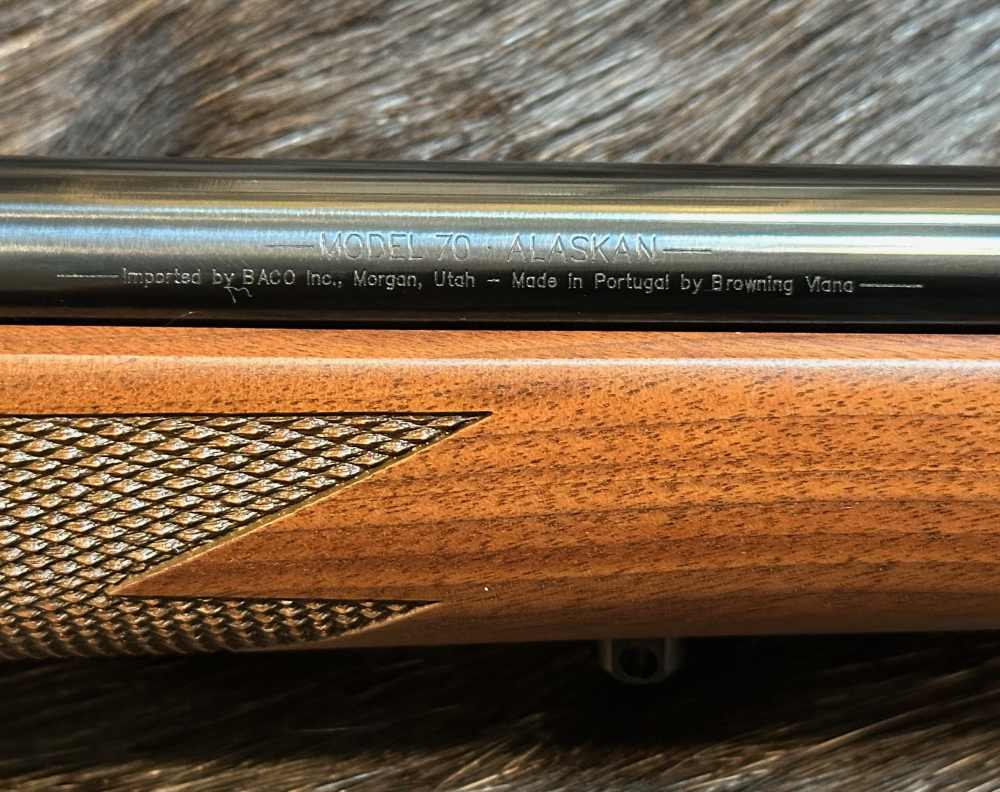WINCHESTER MODEL 70 ALASKAN 300 WIN MAG 25" GOOD WOOD, FREE SAFARI-img-7