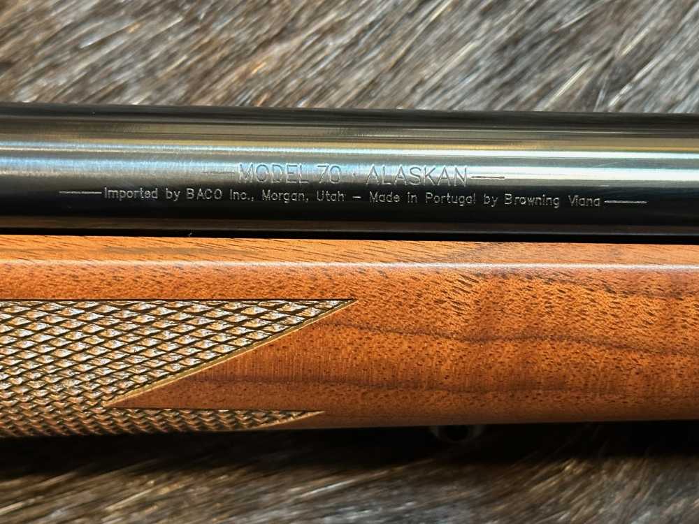 WINCHESTER MODEL 70 ALASKAN 300 WIN MAG 25" GOOD WOOD, FREE SAFARI-img-6