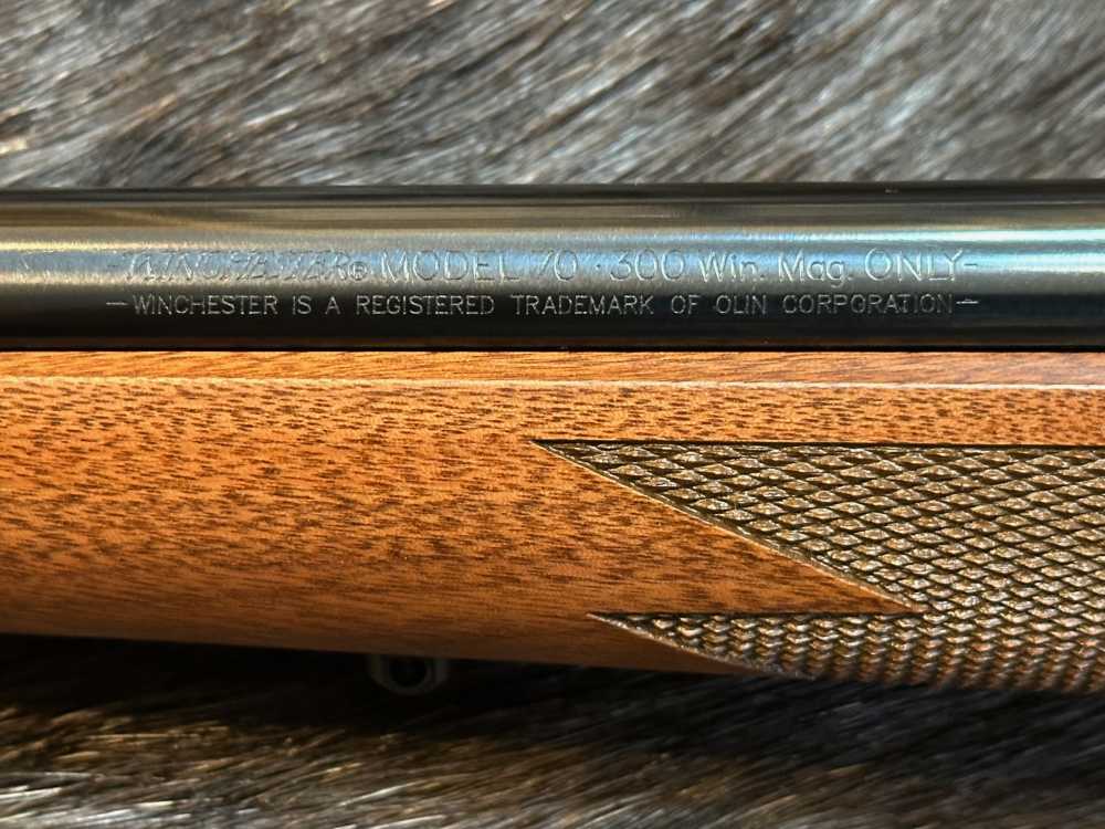 WINCHESTER MODEL 70 ALASKAN 300 WIN MAG 25" GOOD WOOD, FREE SAFARI-img-14