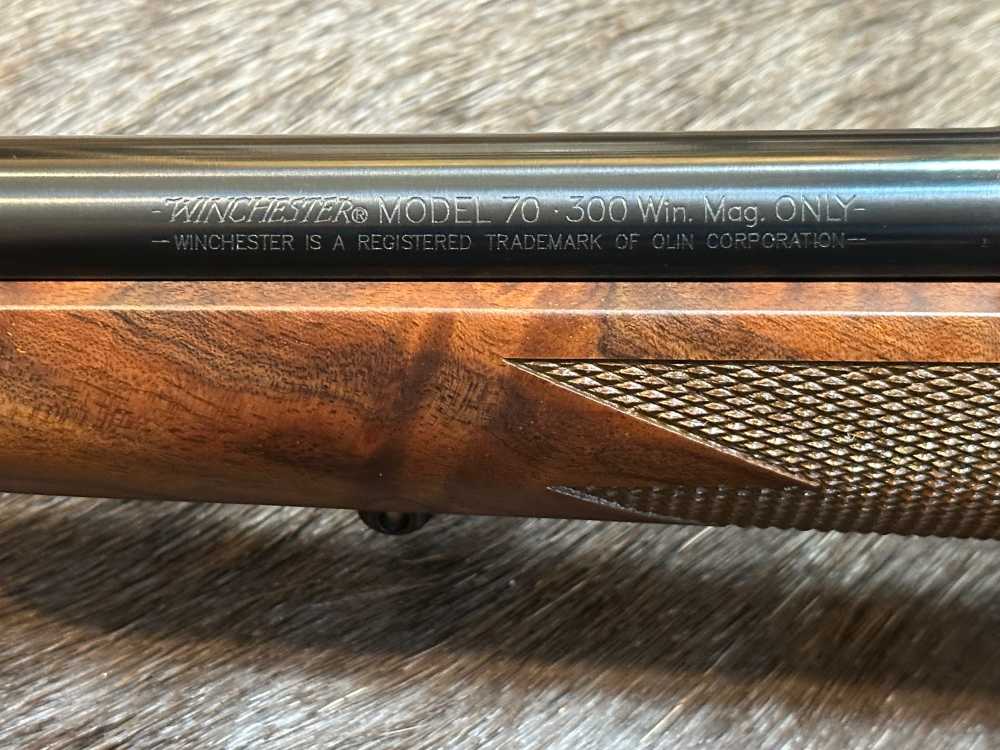 WINCHESTER MODEL 70 ALASKAN 300 WIN MAG 25" GOOD WOOD, FREE SAFARI-img-14