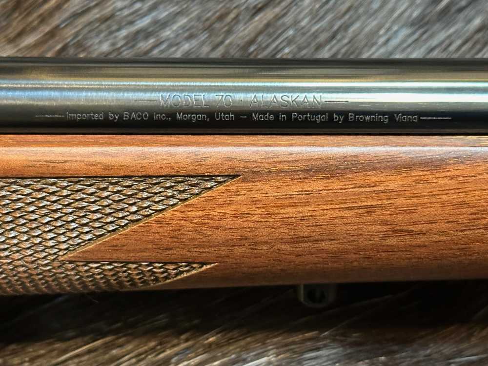 WINCHESTER MODEL 70 ALASKAN 300 WIN MAG 25" GOOD WOOD, FREE SAFARI-img-7