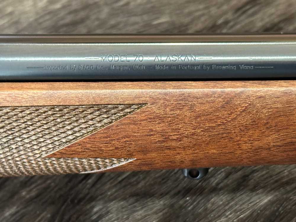 WINCHESTER MODEL 70 ALASKAN 300 WIN MAG 25" GOOD WOOD, FREE SAFARI-img-7