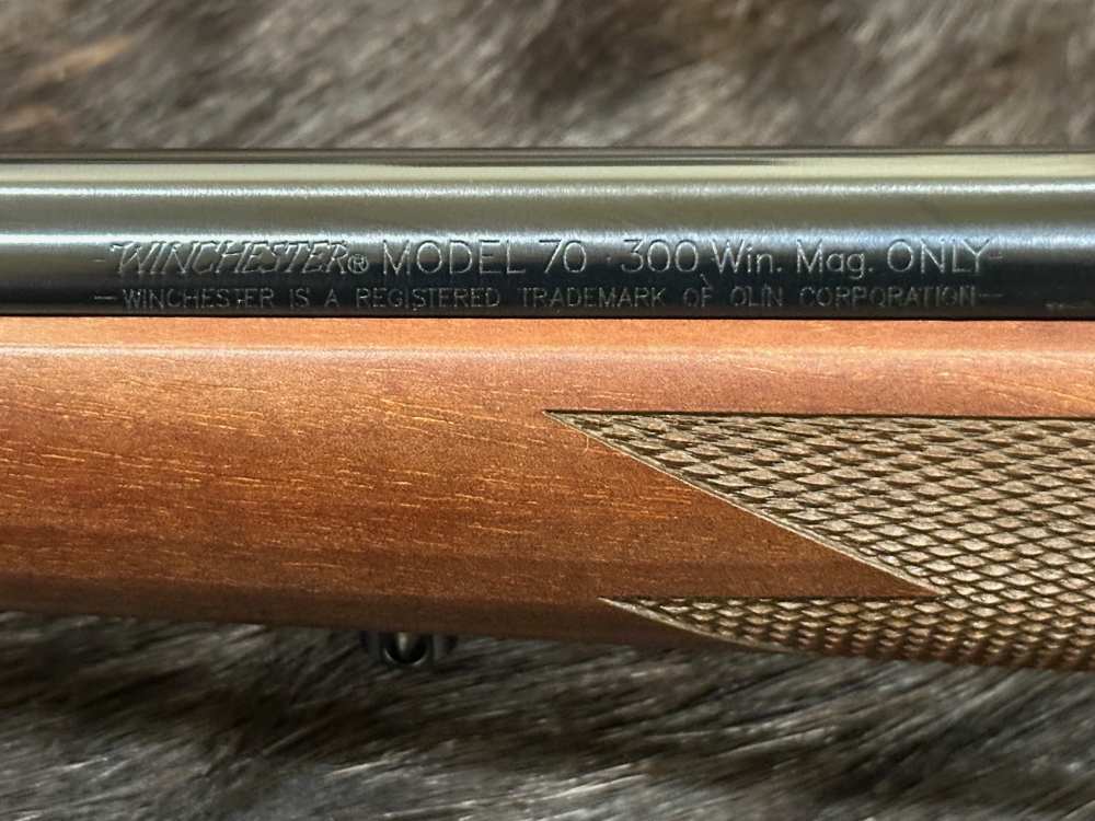 WINCHESTER MODEL 70 ALASKAN 300 WIN MAG 25" GOOD WOOD, FREE SAFARI-img-14