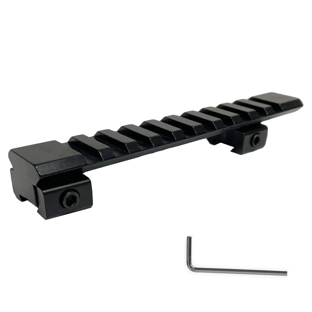 Dovetail 3/8" to Weaver/ Picatinny Rail Adapter Converter Mount Rail -img-2