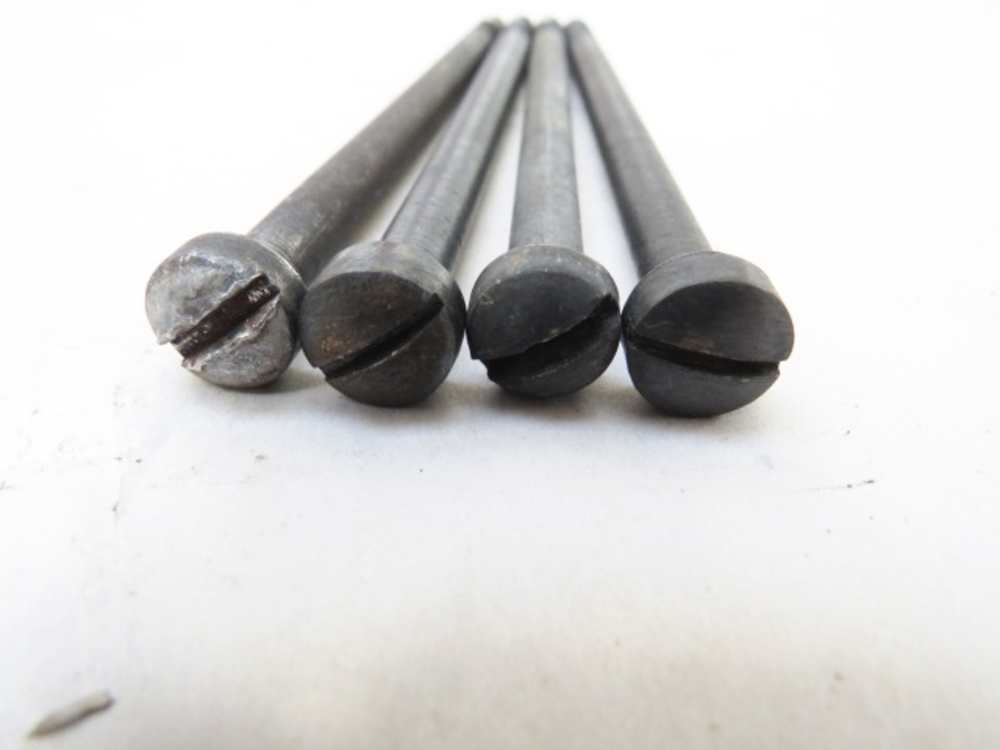 4 Thompson SMG 1928 M1 M1A1 Rear Grip Screws Used Takeoff Screw-img-2