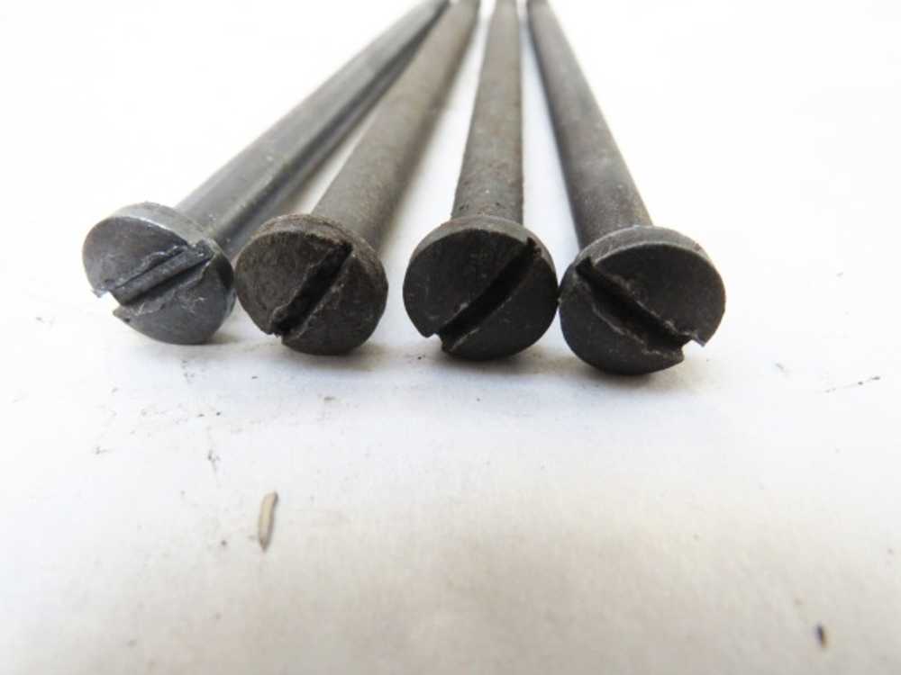 4 Thompson SMG 1928 M1 M1A1 Rear Grip Screws Used Takeoff Screw-img-3