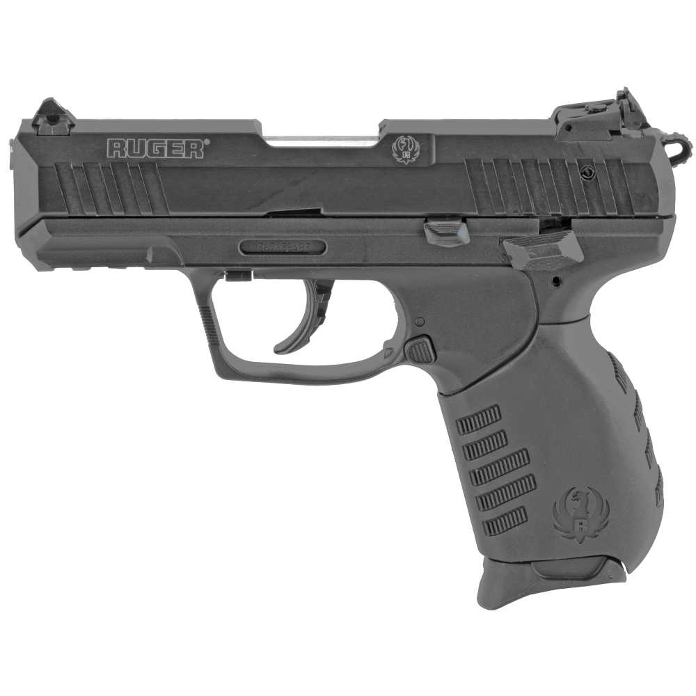 Ruger SR22 10 Round 3.5" Black Adodized Finish Adjustable Sights-img-0