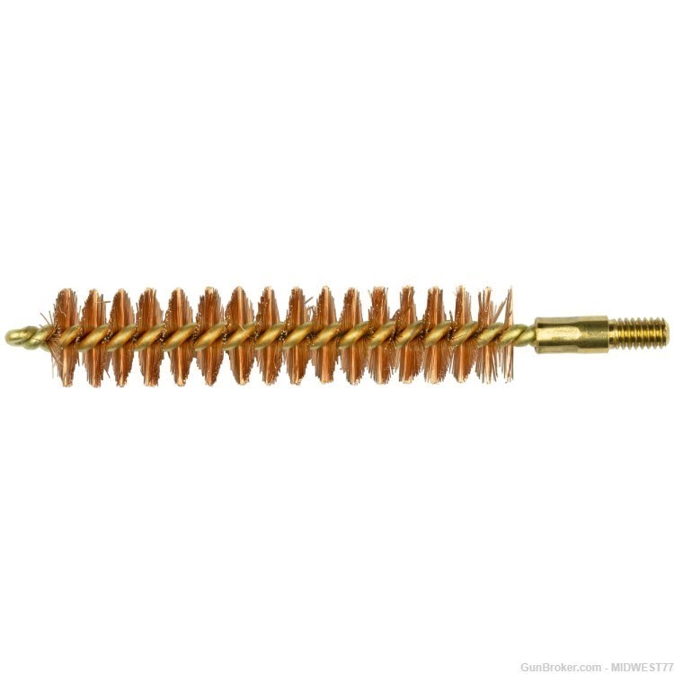 Pro-Shot 30BC Chamber Brush .30 Cal Rifle 8-32 Thread Bronze Bristles Brass-img-0