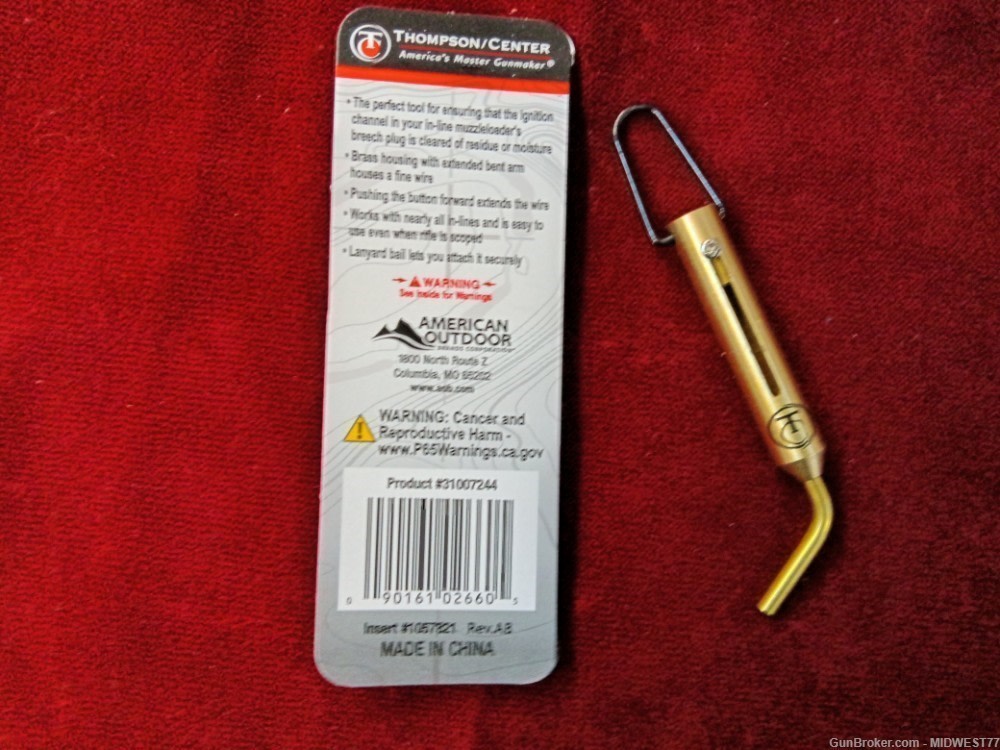 Thompson Center 31007244 MUZZLELOADER Inline Nipple Pick-img-1