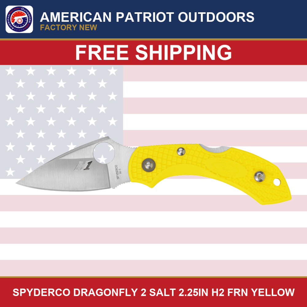 Spyderco . Dragonfly Salt Everyday-Carry Folding Knife 2.25in-img-0