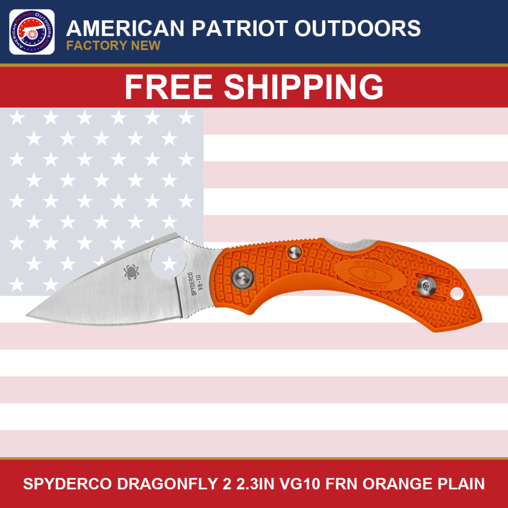 Spyderco . Dragonfly Everyday-Carry Folding Knife 2.3in-img-0