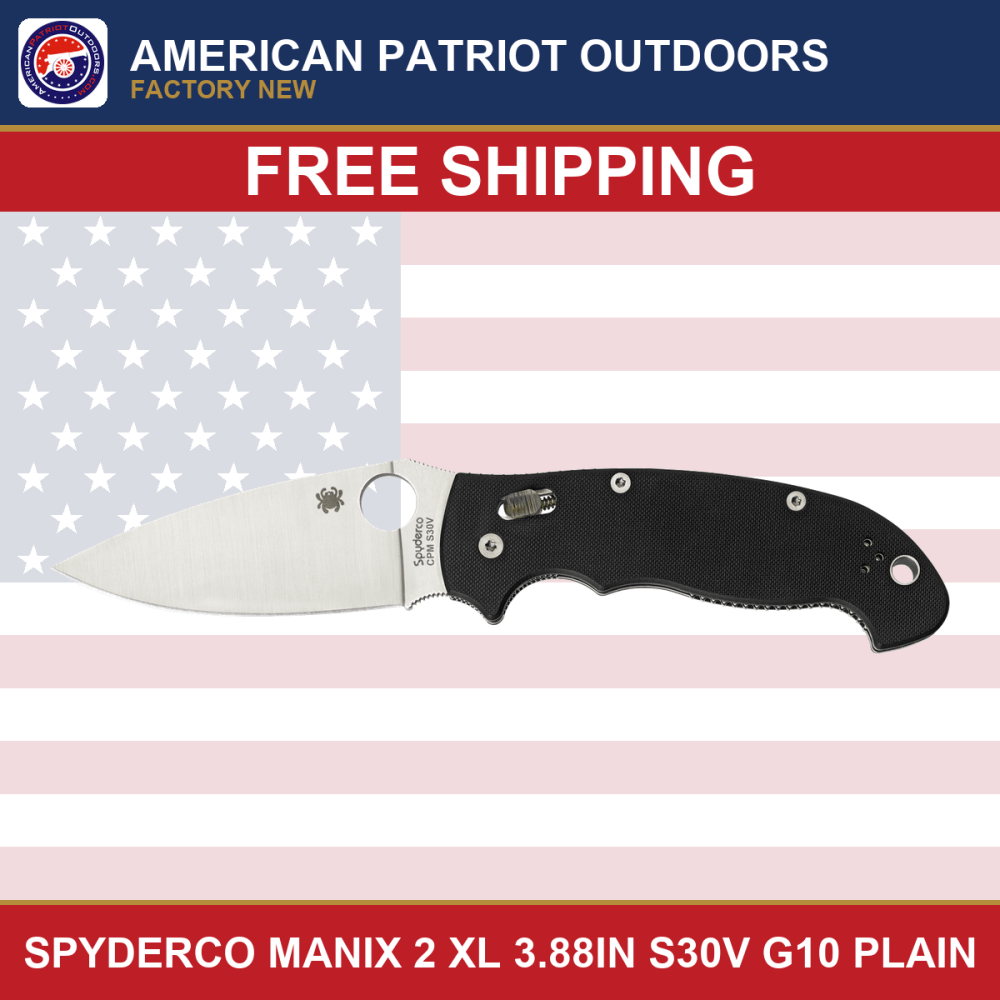 Spyderco . Manix XL Everyday-Carry Folding Knife 3.88in-img-0