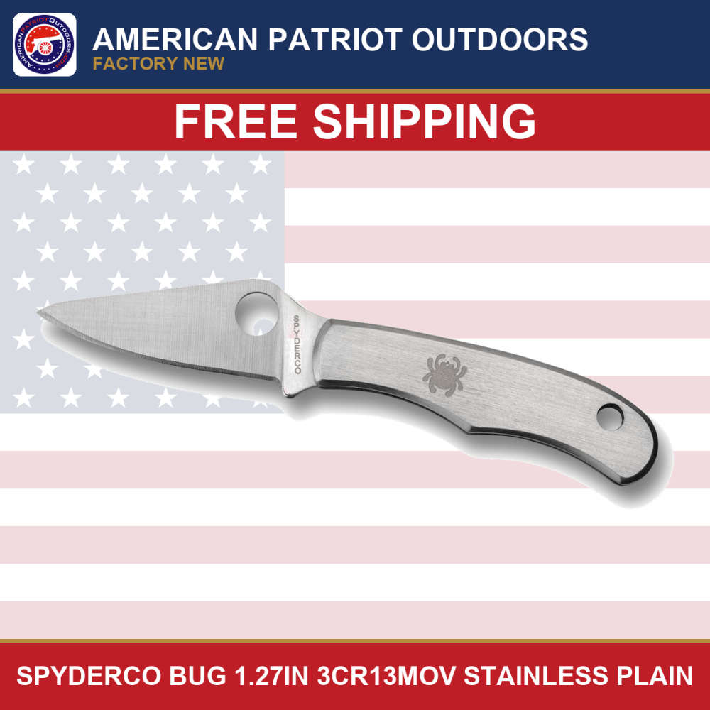 Spyderco . Bug Everyday-Carry Folding Knife 1.27in-img-0