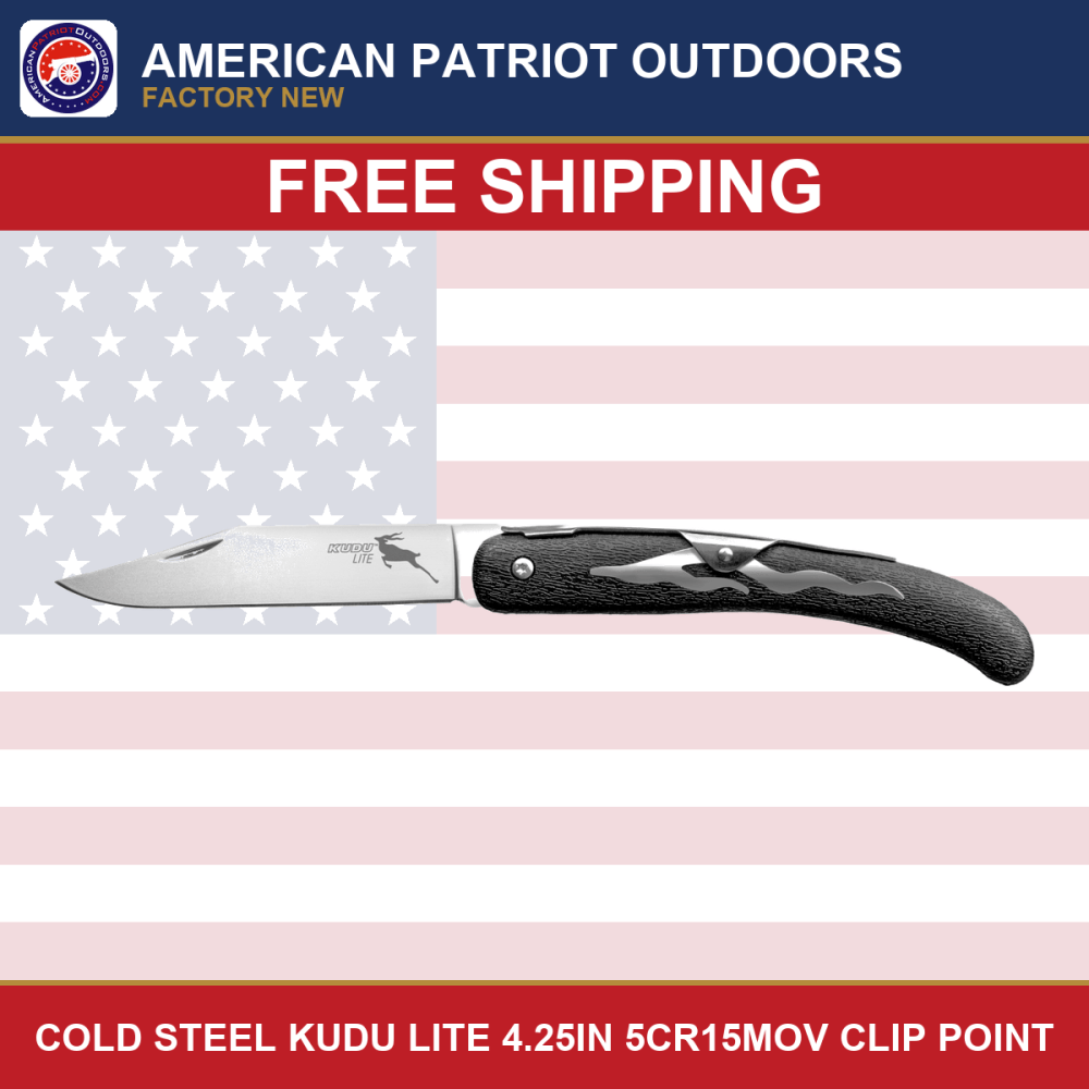 Cold Steel Kudu Lite Lightweight Slip-Joint Folder 4.25in-img-0
