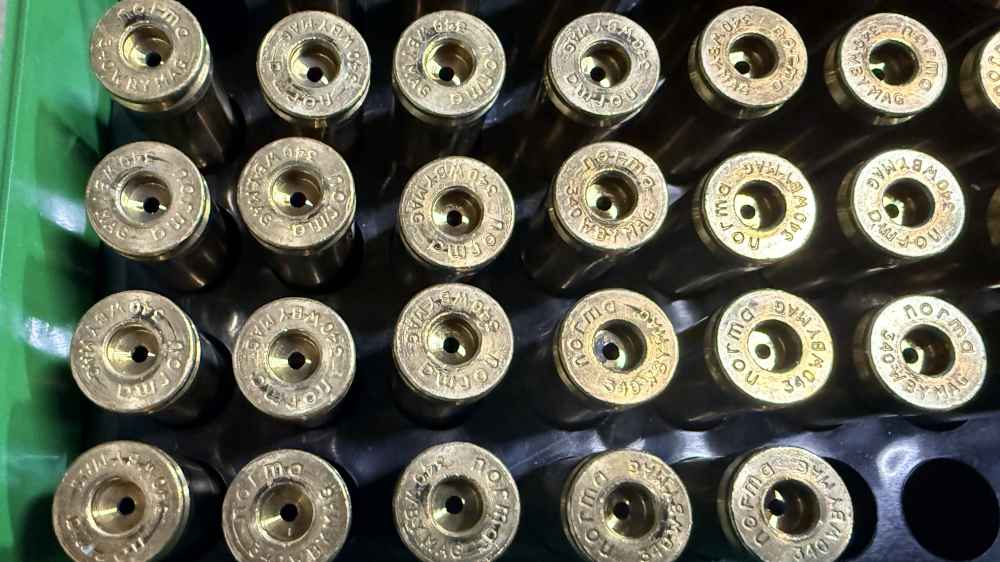 42 pieces of Norma 340 Wby Mag brass cases-img-1