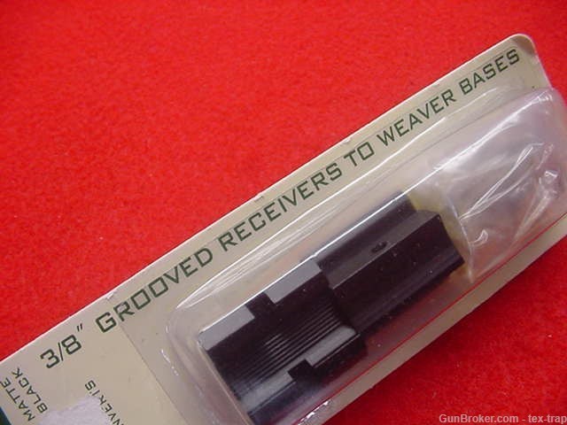 Weaver- 48459-Bases- 3/8 Receiver to Weaver Bases- New !-img-2