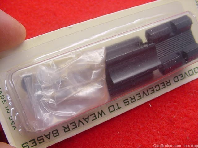 Weaver- 48459-Bases- 3/8 Receiver to Weaver Bases- New !-img-1