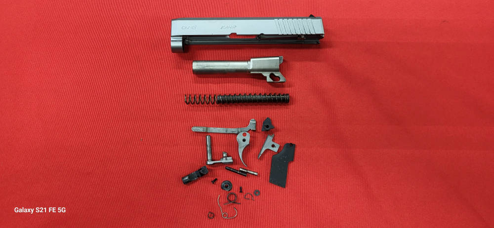 Kahr CW45 45Acp Pistol Parts. Slide, Barrel, Misc Internal Parts-img-0
