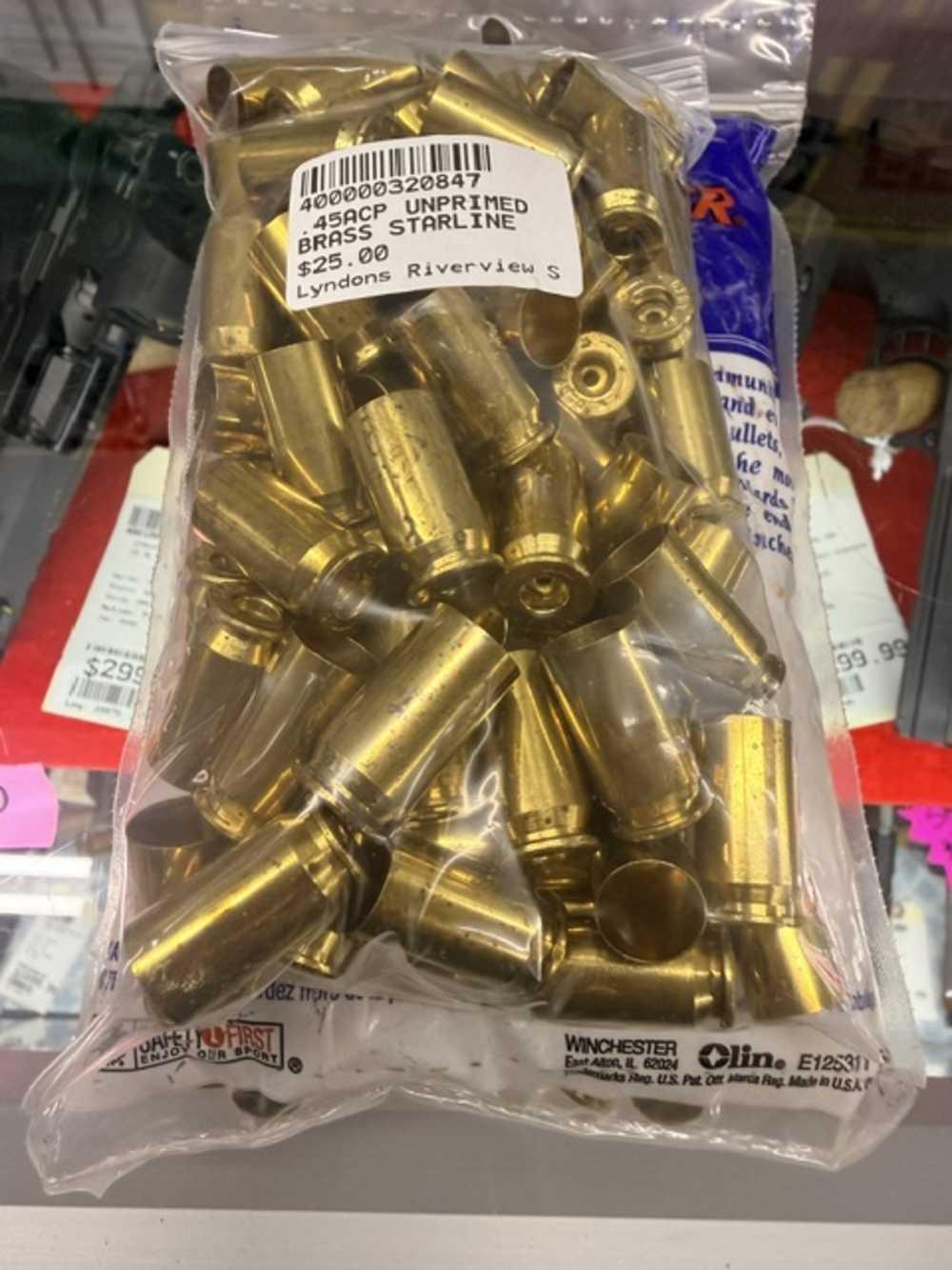 Starline 45 ACP NEW Unprimed Brass-img-0