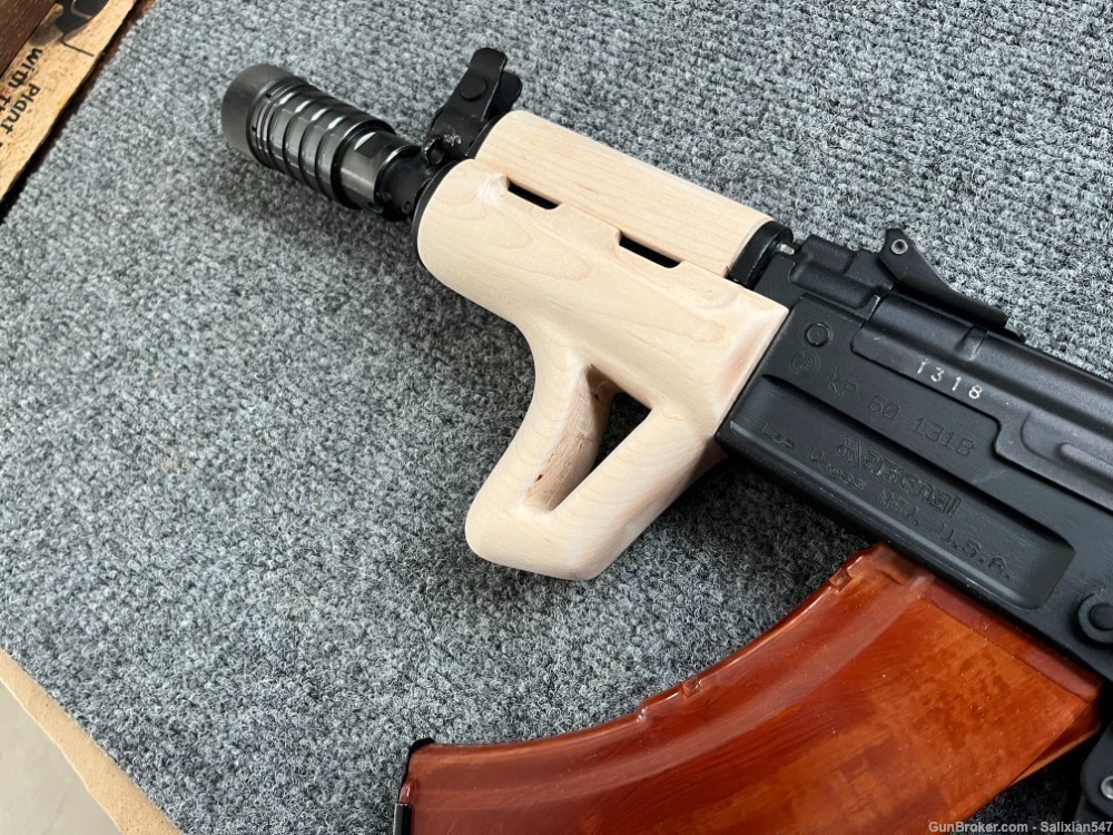 Custom Krinkov / SAM7K AKMSU Style Vented Skeletonized AFG Hand Guard Set-img-3