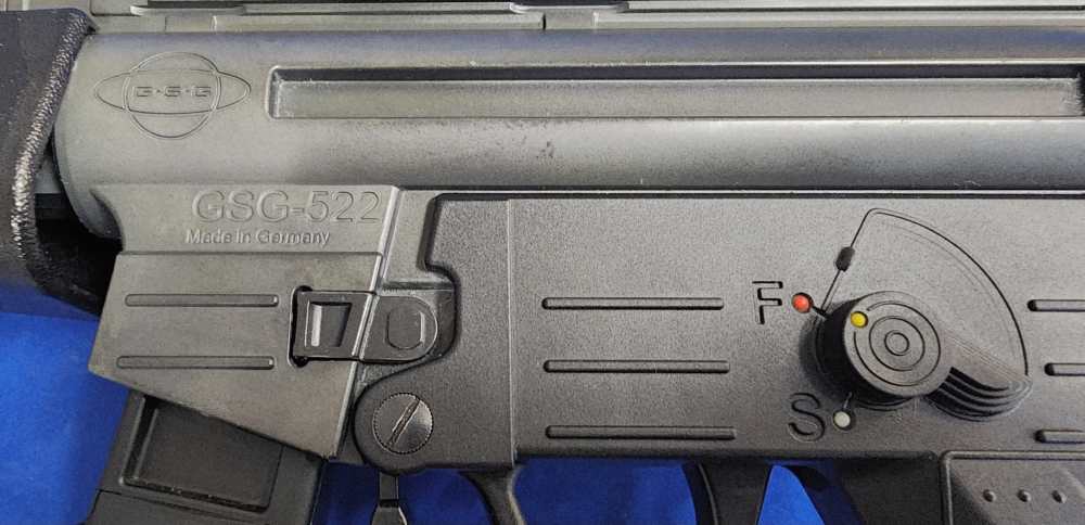 GSG 522 SD .22 LR 16.25" W/ 110-ROUND DRUM & 3 22-ROUND MAGS, EXC COND-img-10