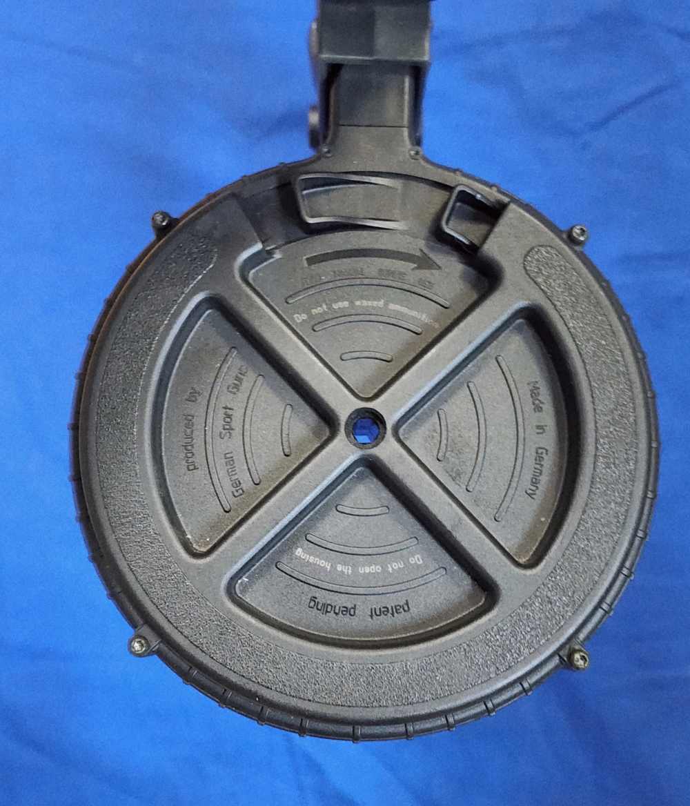 GSG 522 SD .22 LR 16.25" W/ 110-ROUND DRUM & 3 22-ROUND MAGS, EXC COND-img-6