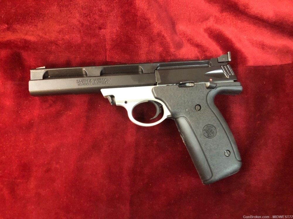 SMITH & WESSON M22A 22LR PISTOL 5.5 In Bbl 2-Tone EXCELLENT Condition-img-4
