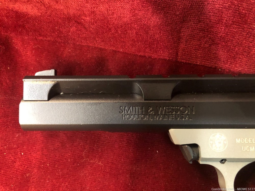 SMITH & WESSON M22A 22LR PISTOL 5.5 In Bbl 2-Tone EXCELLENT Condition-img-7