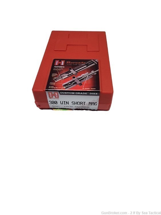Hornady 300 Win Short Mag Die Set (Used)-img-0