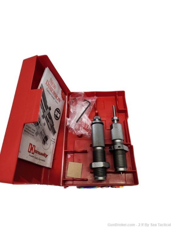 Hornady 300 Win Short Mag Die Set (Used)-img-1