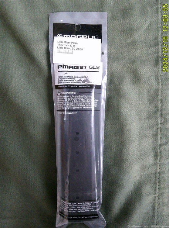 MagPul PMAG27 GL9 9x19 Nato 27 round magazine-img-0