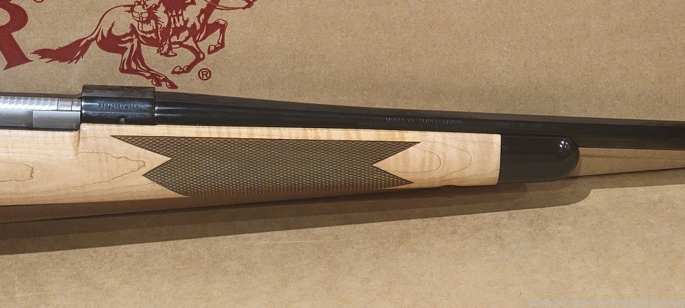 Winchester 70 Super Grade Maple 308 Win 22" Barrel -img-4