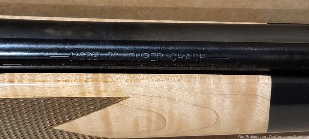 Winchester 70 Super Grade Maple 308 Win 22" Barrel -img-9