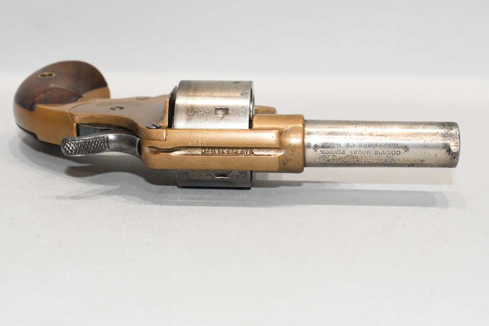Antique Colt House Model Single Action Revolver 41 Rimfire 2 5/8" 1870's-img-9