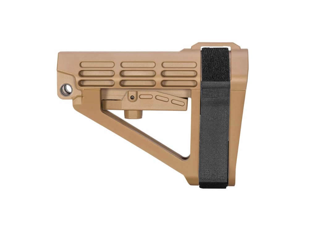 SB Tactical SBA4 Carbine Pistol Stabilizing Brace- FDE #SBA4X-02-SB-img-0