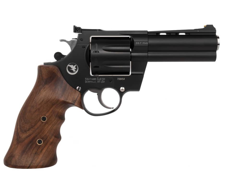 Korth Mongoose - 4" Barrel (.357 Mag) - Black/Wood-img-1