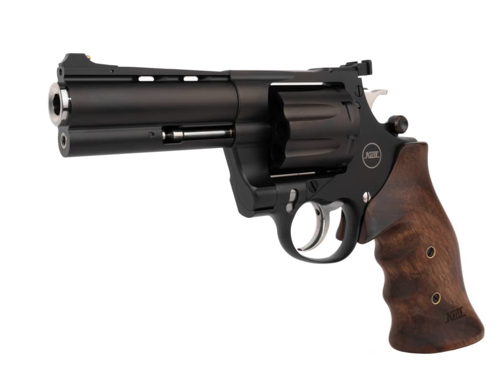 Korth Mongoose - 4" Barrel (.357 Mag) - Black/Wood-img-2