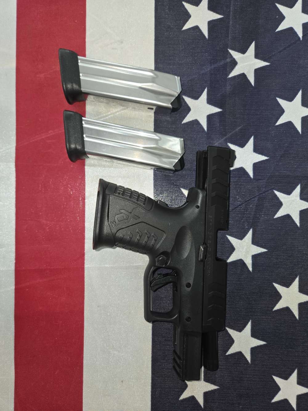 Springfield XDME Compact Elite OSP 9mm Semi Auto Pistol -img-0