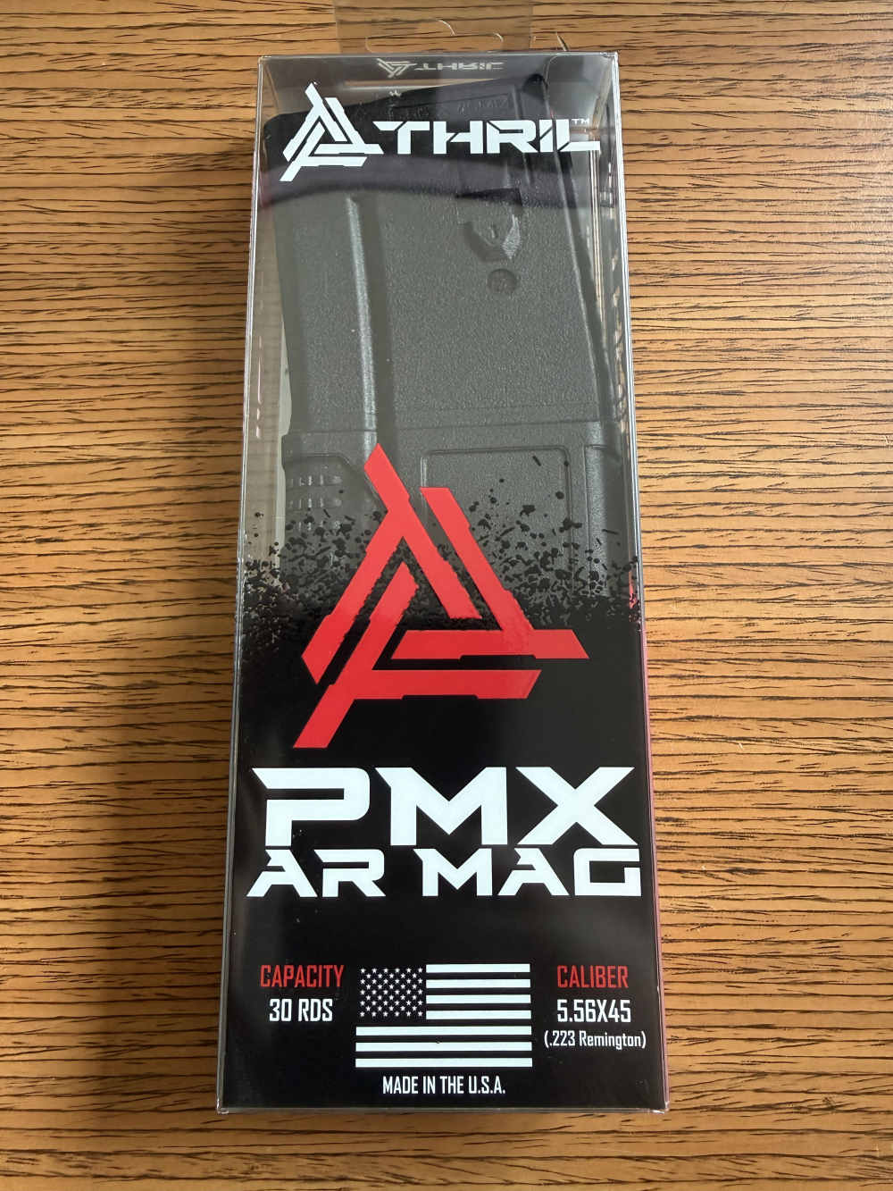 Thril PMX AR-15 .223/5.56mm 30-Round Magazine- Polymer Black-img-1