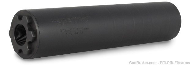 Quentin Defense Kinetic Racket 762 Silencer w/5/8"x24 Direct Mount-img-1