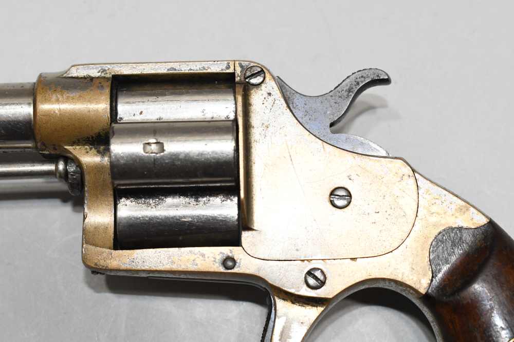 Antique Colt Cloverleaf Single Action Revolver 3" 41 Rimfire 1873-img-7