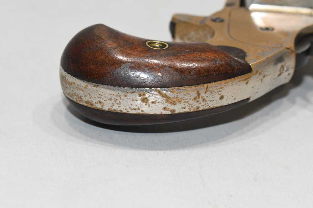 Antique Colt Cloverleaf Single Action Revolver 3" 41 Rimfire 1873-img-13