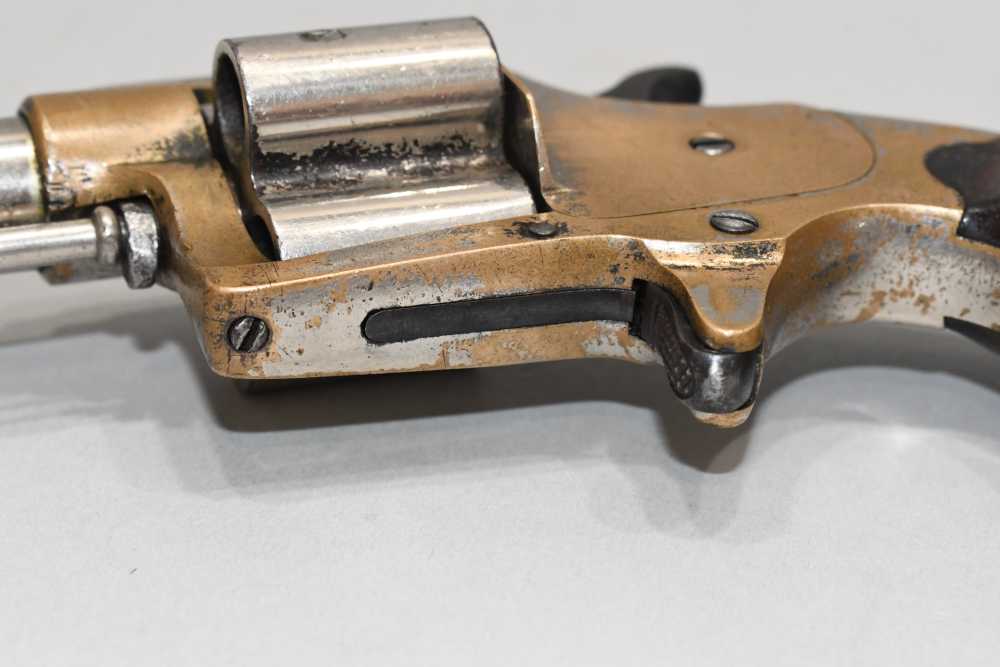 Antique Colt Cloverleaf Single Action Revolver 3" 41 Rimfire 1873-img-16