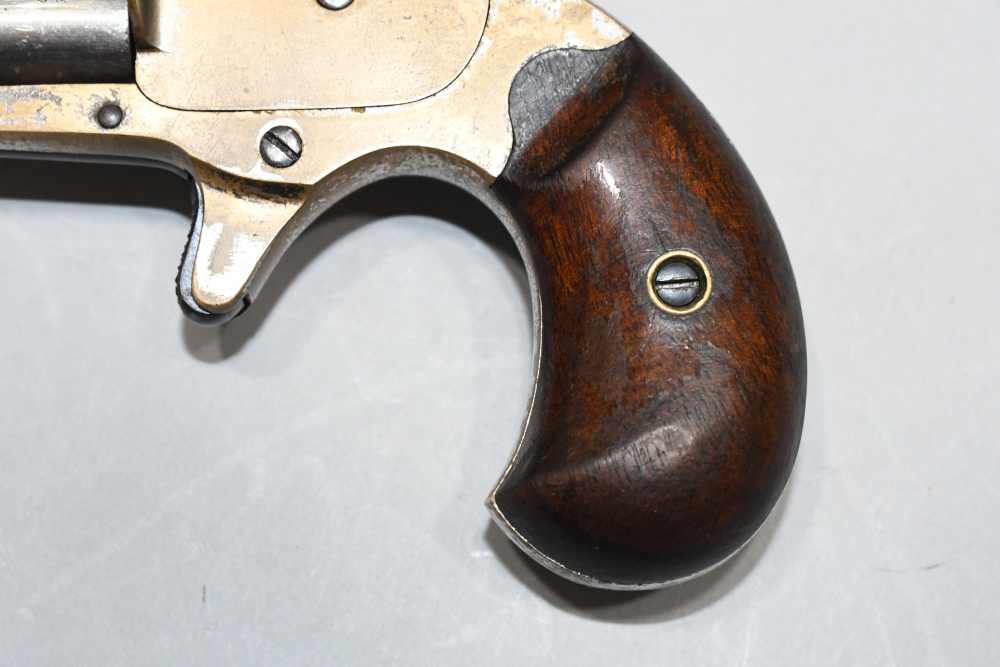 Antique Colt Cloverleaf Single Action Revolver 3" 41 Rimfire 1873-img-6