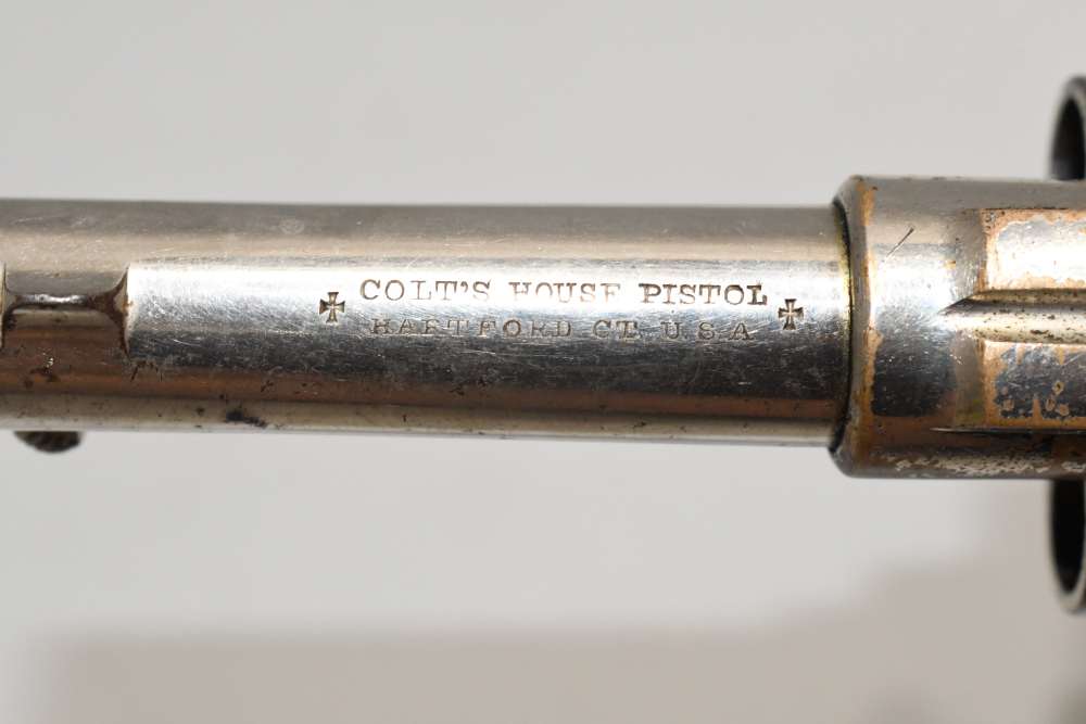 Antique Colt Cloverleaf Single Action Revolver 3" 41 Rimfire 1873-img-19