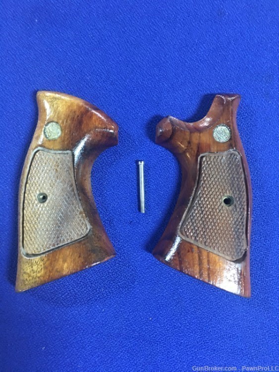 Smith & Wesson K-Frame Goncalo Alves Target Grips-img-0