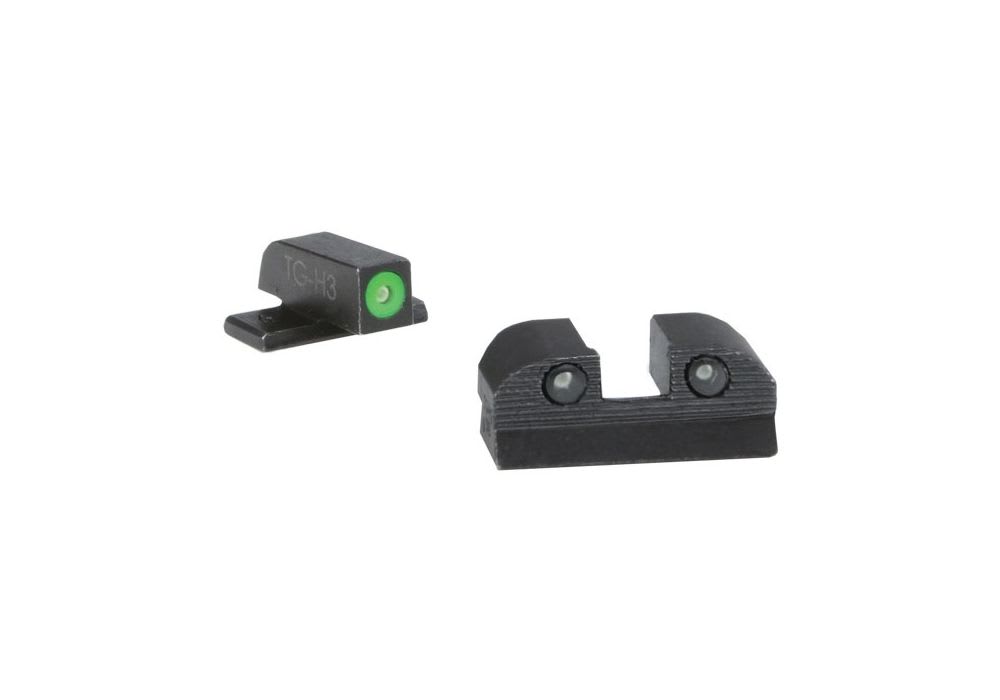 SIG X-RAY3 3Dot Tritium Pistol Sight Set Square Notch Steel Black #SOX10001-img-0