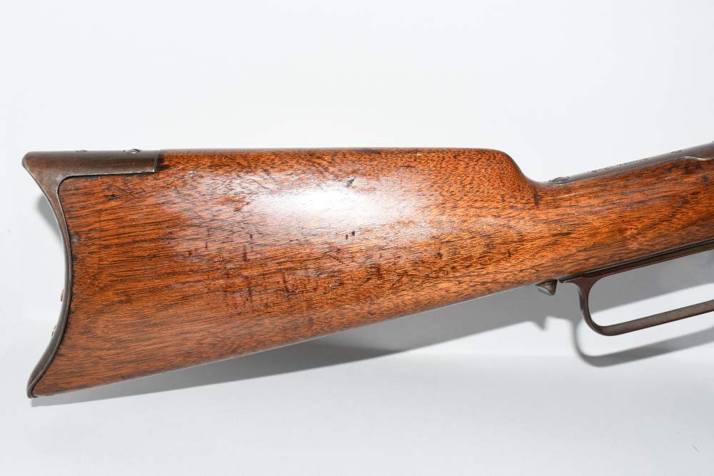 Wonderful Winchester 1876 2nd Model Lever Rifle 28" Oct 45 Cal W Letter-img-2